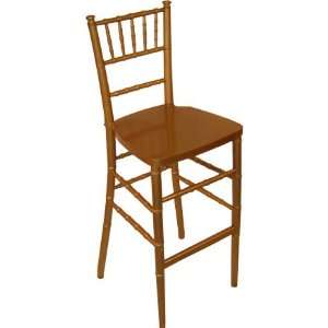  Legacy Series Gold Wood Bar Stool: Home & Kitchen