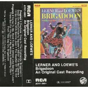  lerner and loewes BRIGADOON on 1 Audio Cassette Original 