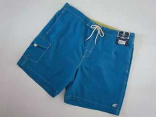 CARIBBEAN JOE New Pacific Blue Swim Trunks Board Shorts Mens XL  