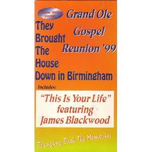  Grand Ole Gospel Reunion 99 VHS (3 Tape Set) Everything 