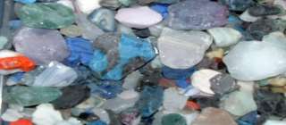 LB MARBLE ROCK COLOR MIX SEAGLASS BEACH SEA GLASS SEASHELL JEWLERY 