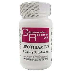  Ecological Formulas   Lipothiamine 60 tabs [Health and 