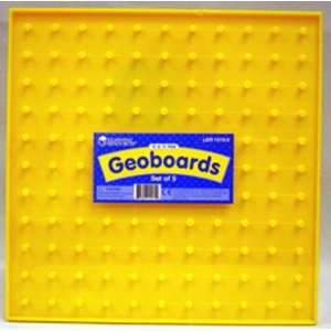    4 Pack LEARNING RESOURCES GEOBOARD 11 X 11 5 PK: Everything Else