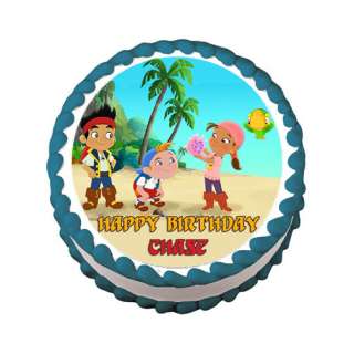 Pirate Birthday Cake on Jake And The Neverlands Pirates Edible Frosting Sheet 2