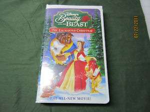Beauty and the Beast An Enchanted Christmas VHS Disney 786936045178 