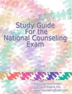 Study Guide for the National Counseling Exam  
