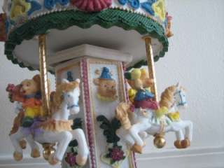 Horses Carousel Musical Gift Box Tune CAROUSEL WALTZ  