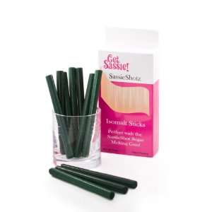  SassieShotz Isomalt Sticks, Christmas Green Cloud Kitchen 