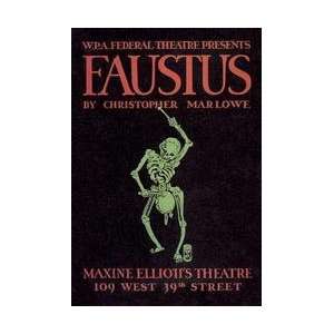  Faustus Presented by WPA Federal Theater Division 20x30 