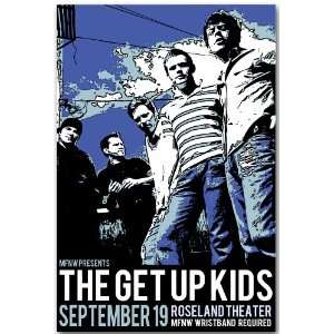 The Get Up Kids Poster  Concert Flyer   Mfnw 