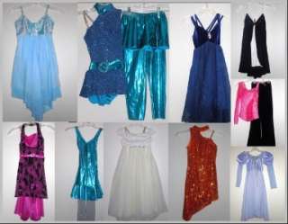 Dress up Dance Costume Lot of 10 Ballet Jazz Theatre MORE Many 