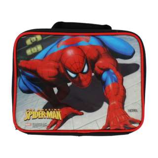 thermos insulated lunch tote design the amazing spiderman main color 