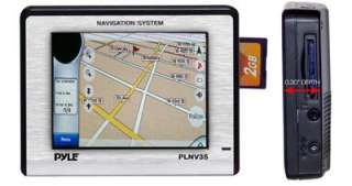 Pyle PLNV35 3.5 inch Touch Screen Universal Portable GPS Navigation 