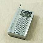   Mini Belt Clip FM AM Pocket Radio 2 Bands Receiver Kaide KK 205