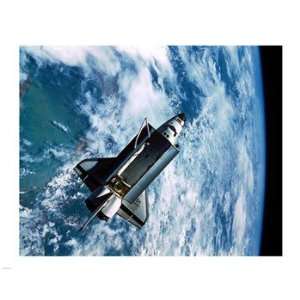 Shuttle Discovery in Space Poster (10.00 x 8.00)