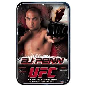  UFC BJ Penn 11 x 17 Sign: Sports & Outdoors