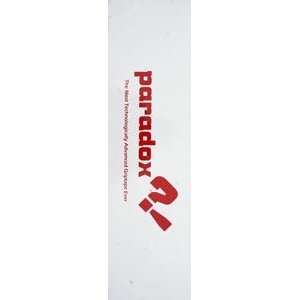  Paradox 20/Box [Black] Logo 9x33 Griptape Sports 