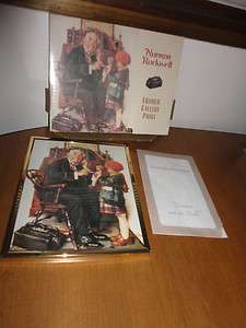 Norman Rockwell Doctor and the Doll Framed Gallery Print NEW IN 