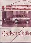 1991 Oldsmobile Ninety Eight 98 Regency Elite Touring Sedan Service 