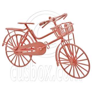 Pink Wire Cycling Bicycle Bike 1:12 Dollhouse Miniature  