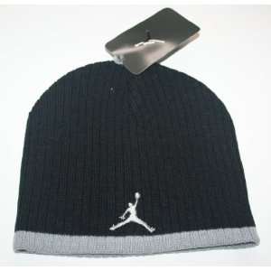  Nike Jordan Jumpman Boys Beanie Size: 8/20, Black/Grey 