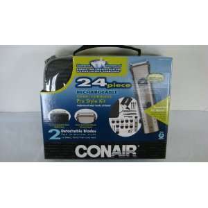   Conair PRO 24 Piece Rechargeable Cord/cordless Pro Style Kit: Beauty