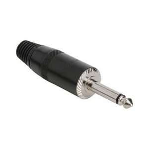    Rean NYS225B 1/4 Mono Plug Black For Speaker Cable Electronics