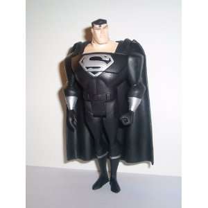  justice league unlimited SUPERMAN black costume animated 