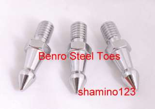 Benro Steel Spike Feet for Benro Tripod 3 pcs w/ Wrench  