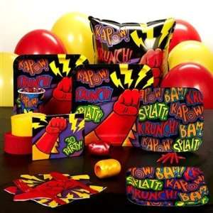  Super Hero Fun Standard Party Pack: Home & Kitchen