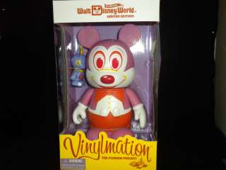 Walt Disney Vinylmation The Florida Project 9 inch Mickey Mouse and 3 