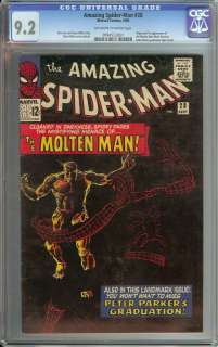   MAN #28 CGC 9.2 OW/WH PAGES 1ST/ORIGIN APPEARANCE OF MOLTEN MAN  