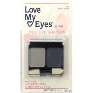  Bari Love My Eyes Duo Eye Shadow   Early Dusk 312: Beauty