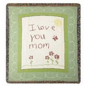  I Love You Mom Throw