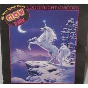  Moonlight Unicorn; 550 Pc Glow in the Dark Jigsaw Puzzle 