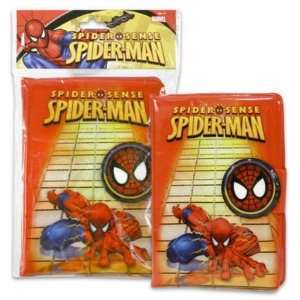  Journal 70 Pages PVC Velcro Spiderman Case Pack 48 