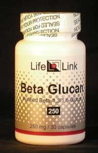 Beta Glucan 250 mg x 30 caps  