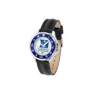  Duke Blue Devils Competitor Ladies Watch with Leather Band 