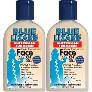  Blue Lizard Face Sunscreen SPF 30+ 5 oz, 2 ct (Quantity of 