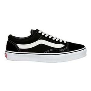  Vans Skateboard Shoes Old Skool   Black/White   Size 7.5 