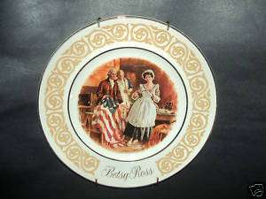 BETSY ROSS Avon Collector Plate by ENOCH WEDGWOOD 1973  