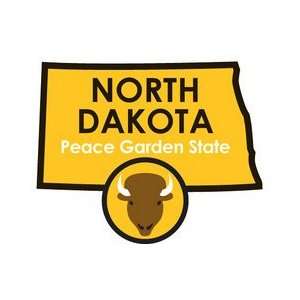  STATE ment Sticker North Dakota