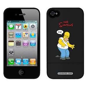  Homer Simpson Doh on AT&T iPhone 4 Case by Coveroo 