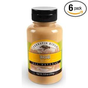 Terrapin Ridge Wasabi Mustard, 8.8 Ounce (Pack of 6)  