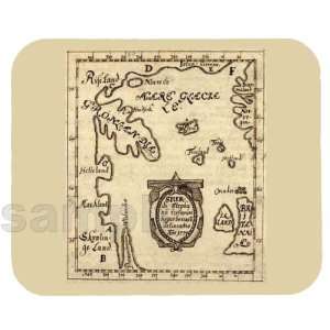  Skaholt Map of Norse America Mouse Pad: Everything Else