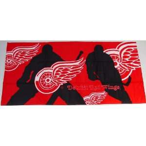    Detroit Red Wings NHL 30x60 Beach/Bath Towel: Sports & Outdoors