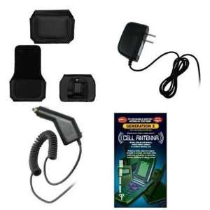   Travel Wall Charger + Car Charger + Generation X Antenna Booster for