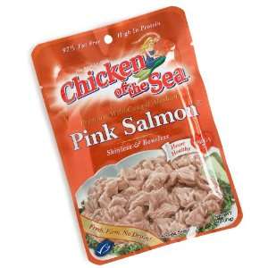Chicken of the Sea Pink Salmon Skinless/Boneless Pouch, 2.6 Ounce 