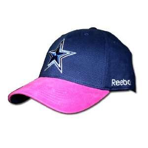 Dallas Cowboys Breast Cancer Awareness Adjustable Hat / Cap:  