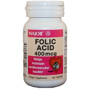  FOLIC ACID TB 400MCG MMP 100@